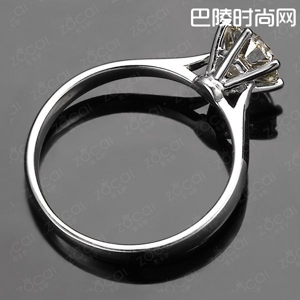》》点击进入【挚爱】 白18k金0.3克拉钻石戒指
