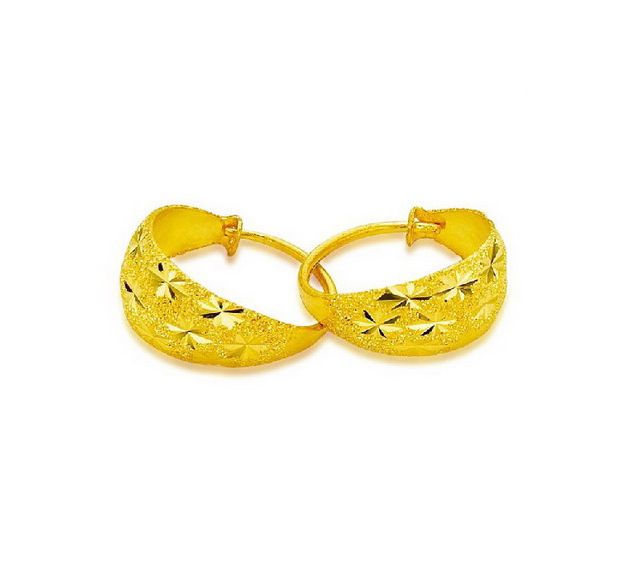 老凤祥黄金耳环