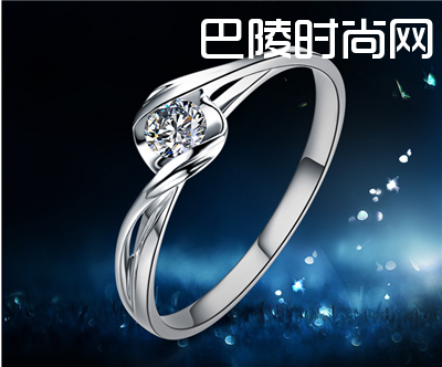 18K白金钻戒多少钱