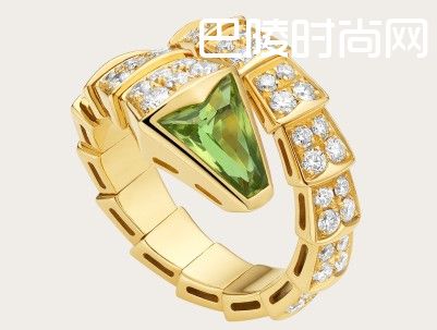 宝格丽蛇形戒指