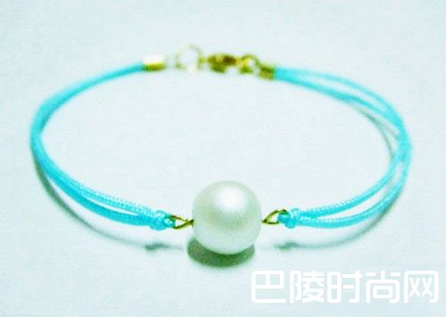 可爱珍珠手链DIY教程