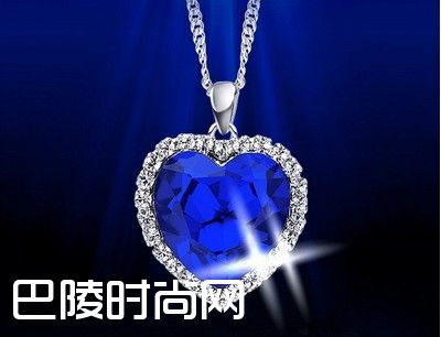 海洋之心蓝宝石项链价格