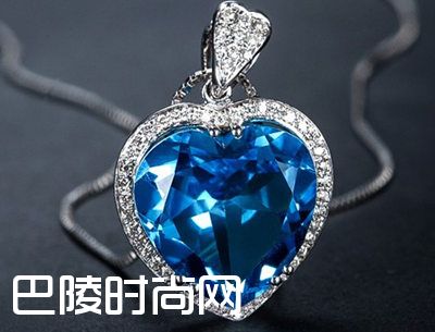 海洋之心蓝宝石项链价格