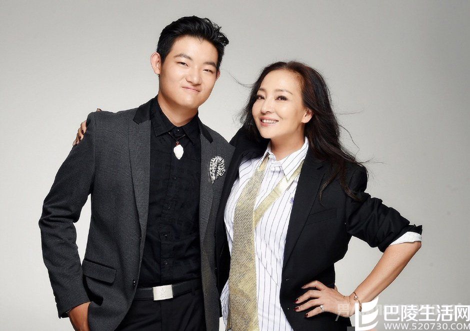 马羚晒亲子写真