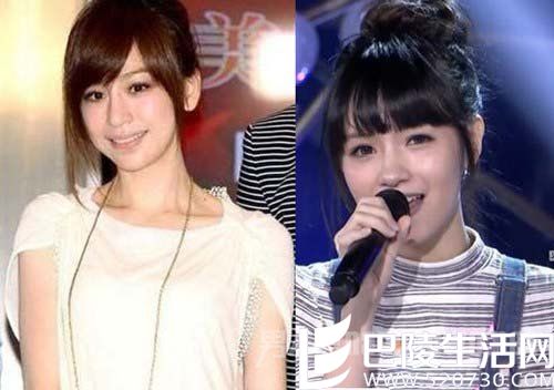 左为王心凌右为余姿昀