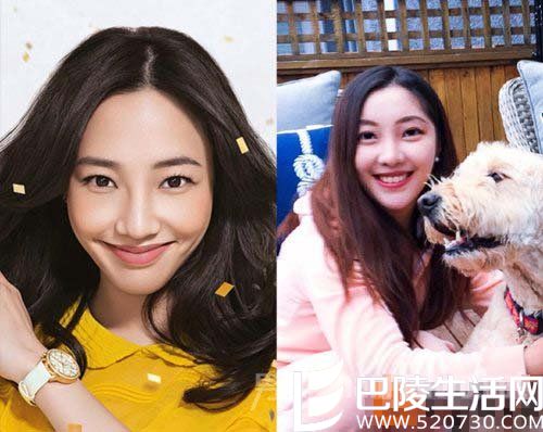 左为白百合，右为莫安琪