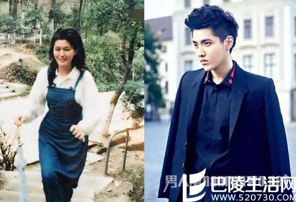 吴亦凡妈妈正面照