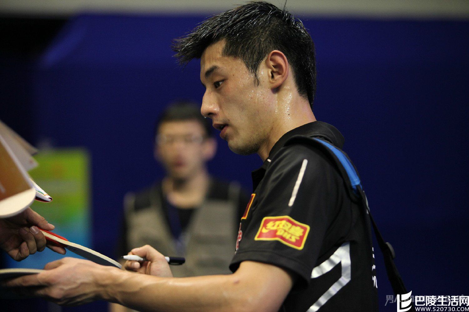 乒乓球队运动员张继科