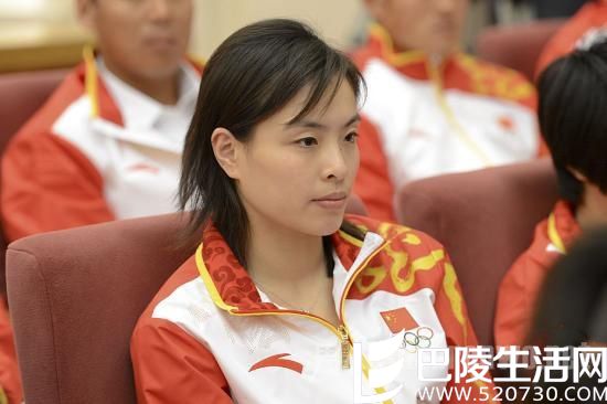 吴敏霞面容姣好