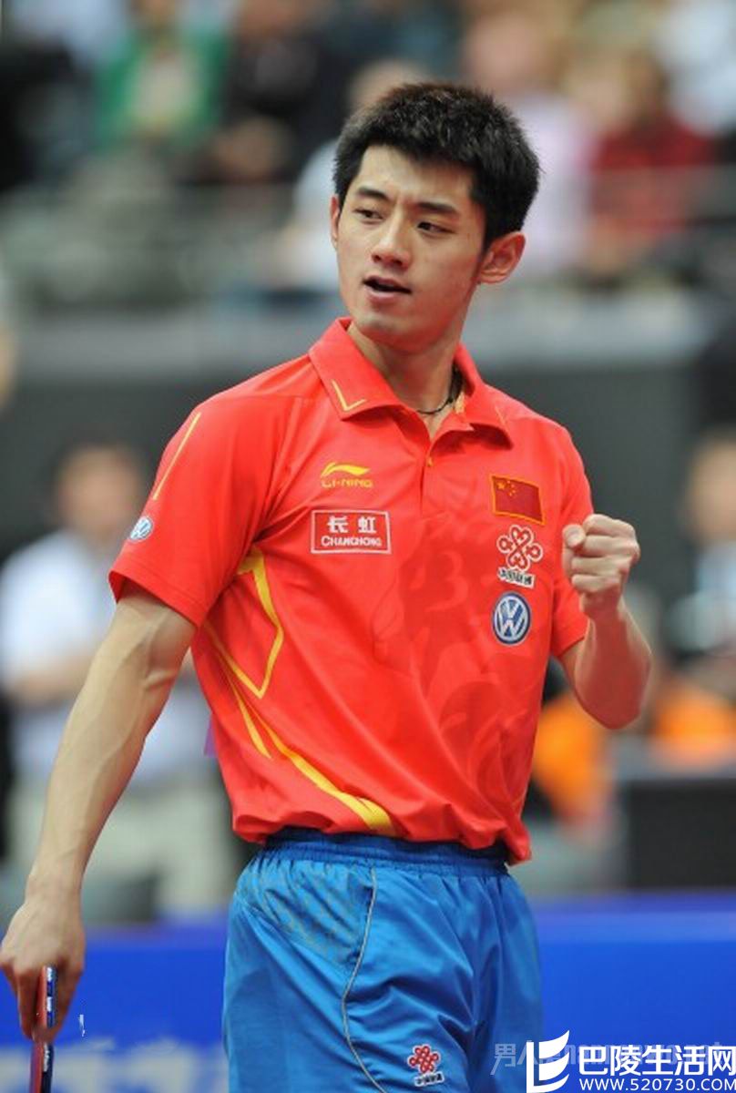 张继科在比赛场上 张继科在比赛场上