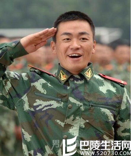 王宝强当兵照片