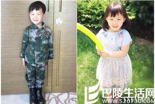 王宝强一对儿女