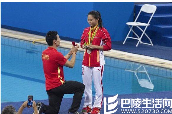 秦凯奥运现场求婚何姿 秦凯奥运现场求婚何姿