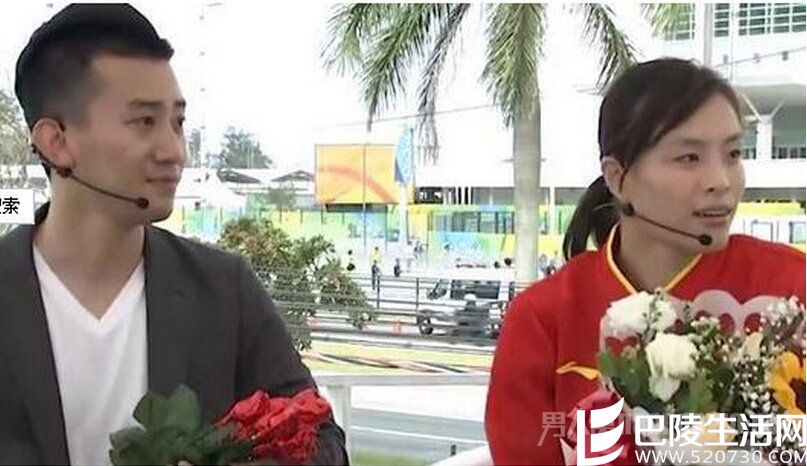 吴敏霞张效诚同框