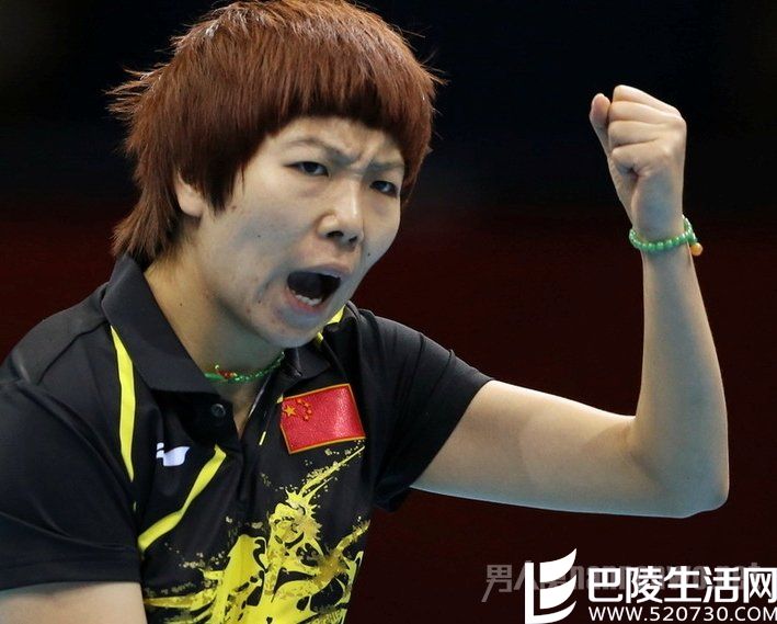 乒乓球李晓霞大喊胜利 乒乓球李晓霞大喊胜利