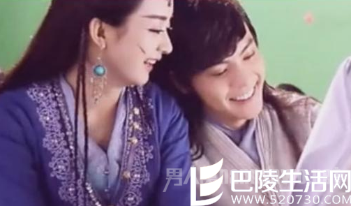 陈伟霆赵丽颖片场照