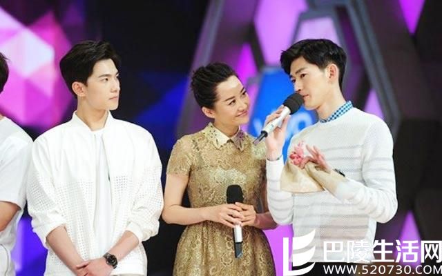 许晴看张翰的眼神