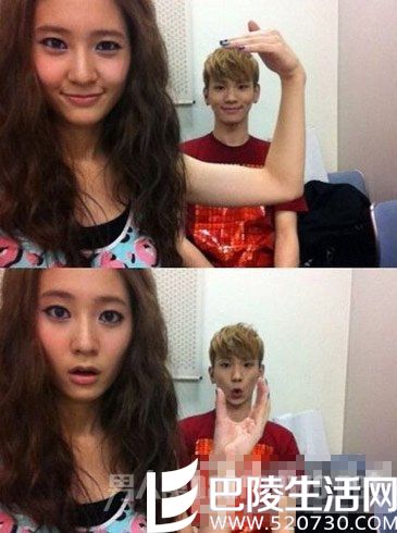 权志龙郑秀晶合照