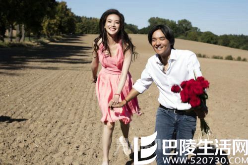 舒淇冯德伦合照