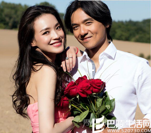 舒淇冯德伦合影