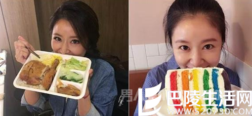 林心如晒美食 林心如晒美食