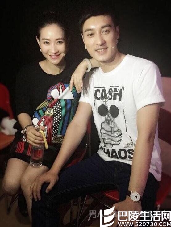 陶昕然与丈夫何建泽