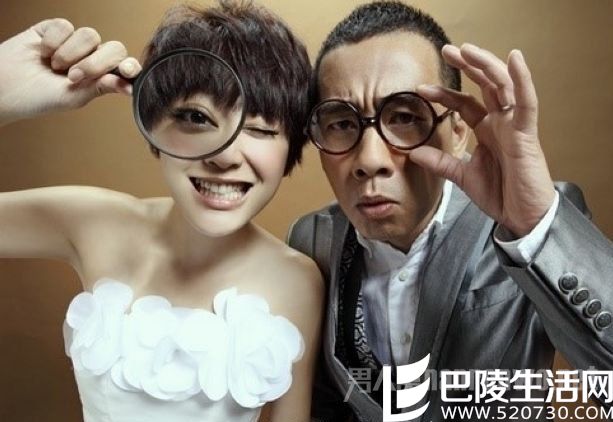 陈小春应采儿另类搞笑结婚照
