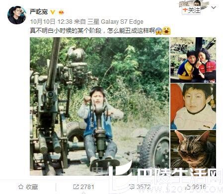 严屹宽微博截图