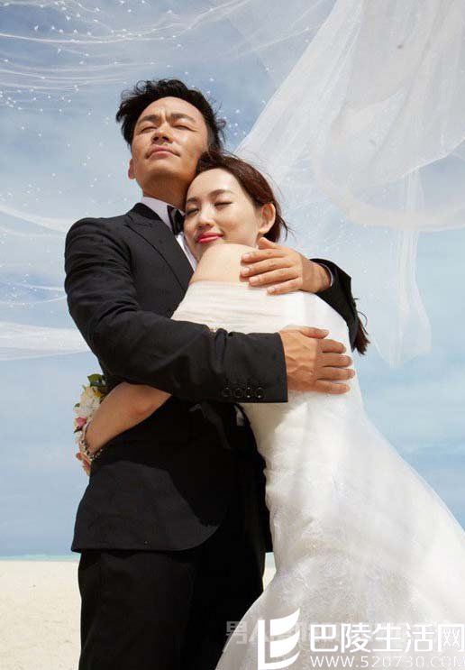 王宝强马蓉结婚照