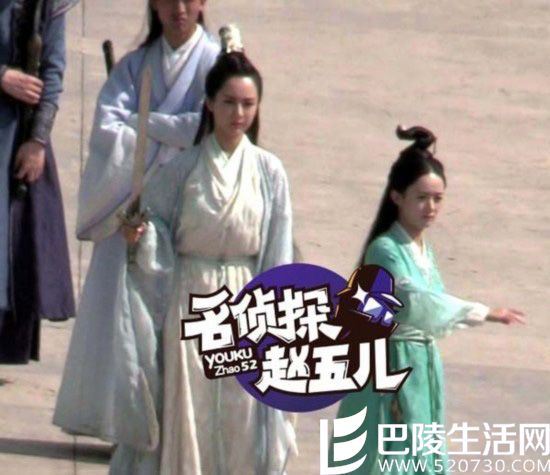 赵丽颖诛仙花絮照