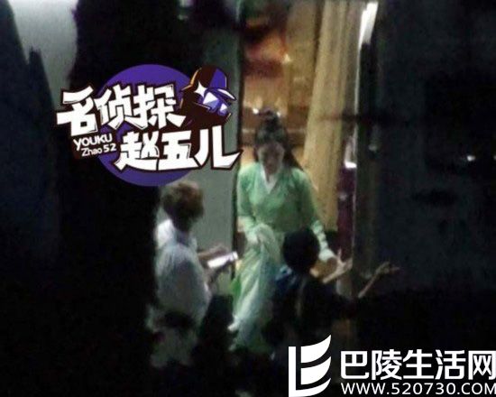 赵丽颖绯闻男朋友王昊探班