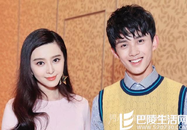 范冰冰吴磊合照