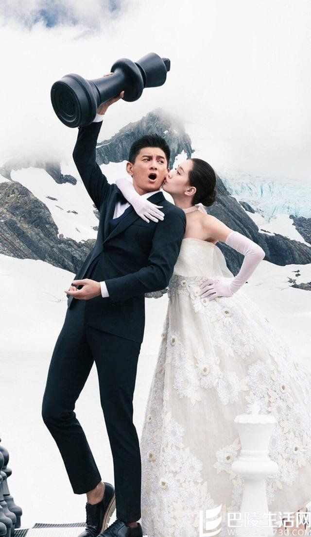 吴奇隆刘诗诗结婚照