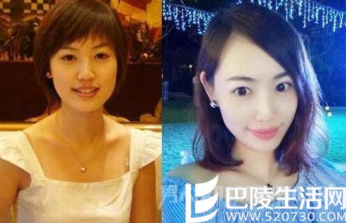 马蓉旧照对比