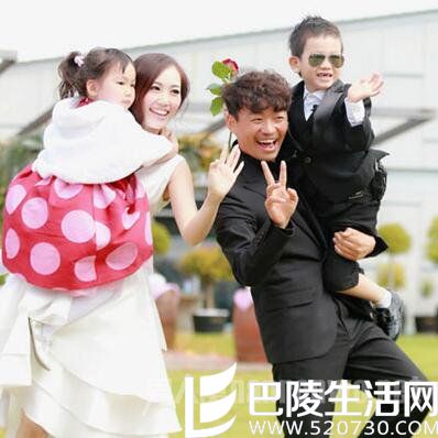 王宝强一家旧照