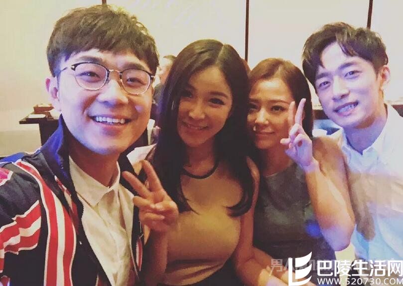 周玲安与大鹏合照