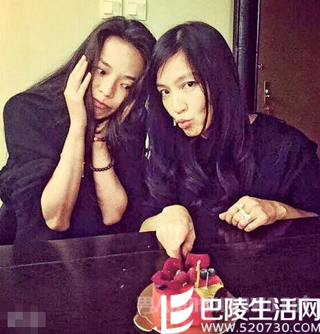 舒淇为“老婆”林熙蕾庆生 舒淇为“老婆”林熙蕾庆生