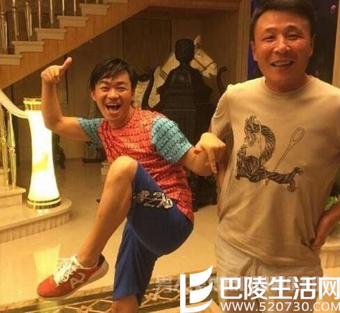 王宝强郭斌合影