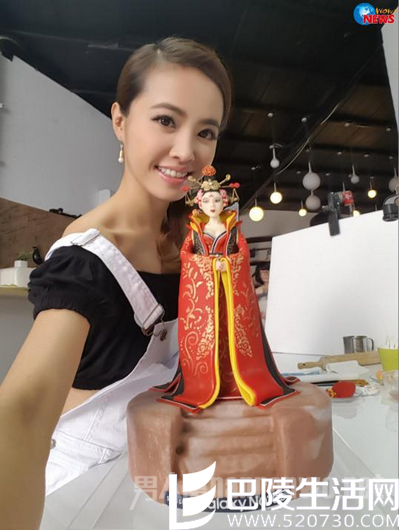 蔡依林自己做的蛋糕 蔡依林自己做的蛋糕