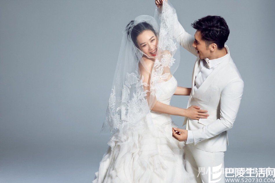 钟丽缇张伦硕婚纱照