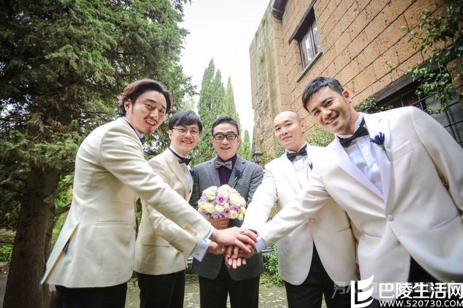 张靓颖婚礼伴郎团 张靓颖婚礼伴郎团