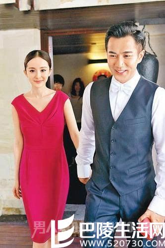 杨幂给公公刘丹打