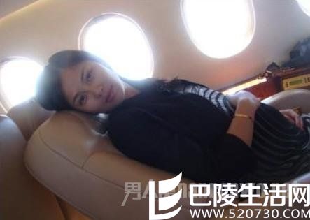 刘涛私人飞机内部