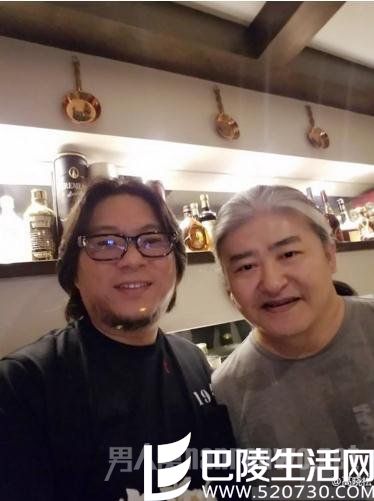 高晓松刘欢合影