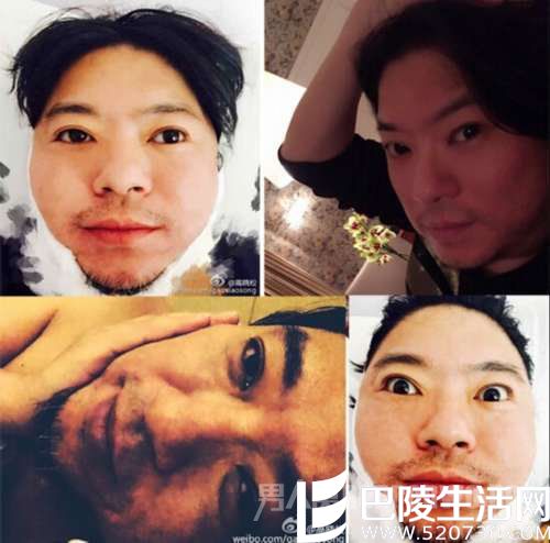 高晓松花式自拍