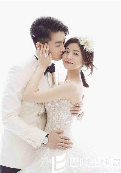 陈妍希陈晓结婚照