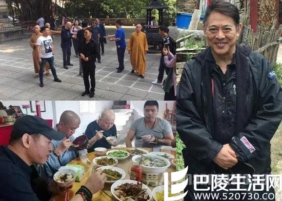 李连杰福建拜佛