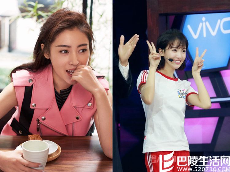 金晨遭张天爱抢角