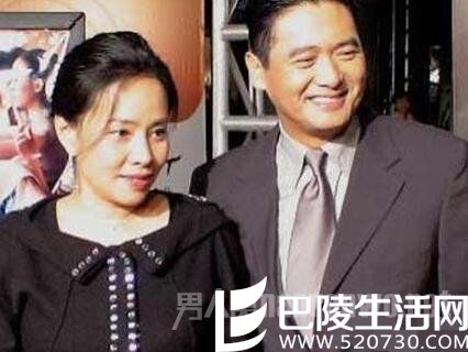 周润发与妻子陈荟莲