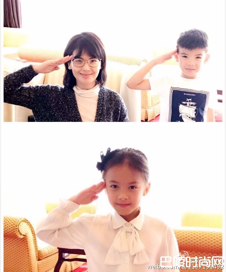 刘涛母女对比照